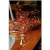 Image 1 : 4 PIECES OF PINK DEPRESSION GLASS