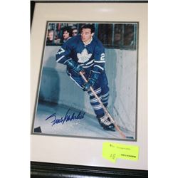 FRANK MALCOLICH SIGNED HOCKEY PICTURE