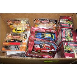 BOX OF CARRERA AND OPEN SLOT COLLECTOR CARS