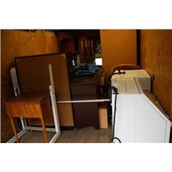 **CONTENTS OF CUBE VAN** includes