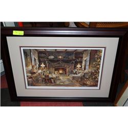 CHRISTMAS AT THE COTTAGE 4070/15000 LTD ED SIGNED