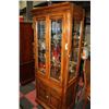 Image 1 : SKLAR PEPPLER SOLID WOOD DISPLAY CABINET