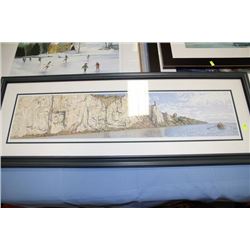 RISTO TURUN 33/600 LTD ED SIGNED PRINT THE BLUFFS