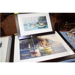 2 KIFF HOLLAND SAILBOAT PRINTS
