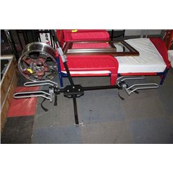 HITCH MOUNT DUAL BICYCLE CARRIER