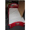 Image 1 : CARS TODDLERS BED & MATTRESS