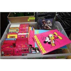 BOX OF DISNEY SETS AND SONGBOOKS