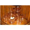 Image 1 : ESTATE LOT OF PINK DEPRESSION GLASS-15 PCES