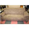 Image 1 : NEW DAVENPORT BROWN MICROSUEDE SOFA