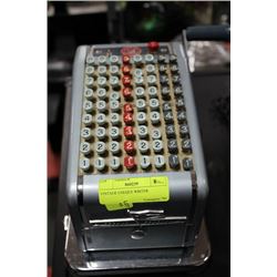 VINTAGE CHEQUE WRITER