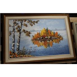 OIL ON CANVAS SIGNED CONSACK