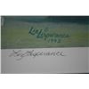 Image 2 : "IAN D. MILLER" SIGNED LIZ LESPERANCE FRAMED PRINT