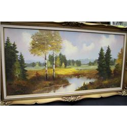 J.F. KUEOTH GERMAN OIL ON CANVAS