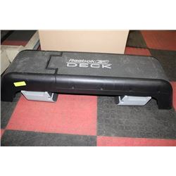 REEBOK DECK STEPPER AND WORKOUT BENCH