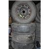 Image 1 : BF GOODRICH P225/70 R16 TIRES, RIMS & HUBCAPS X4
