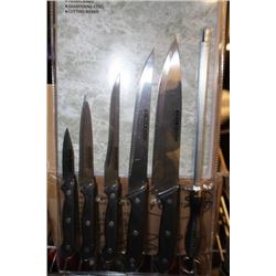7 PC KNIFE SET