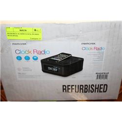 MEMOREX ALARM CLOCK (WORKS WITH IPOD)