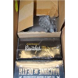 BOX WITH LIGHT FIXTURE AND DVD BOX SET (BEWITCHED)
