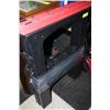 Image 1 : SET OF TWO SAW HORSES - RED & BLACK