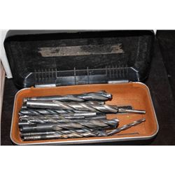 DRILL BITS IN BLACK CASE
