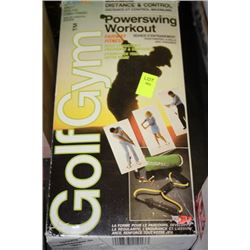POWER SWING GOLF WORKOUT SET, IN BOX