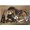 Image 1 : ESTATE BOX OF SILVER PLATE
