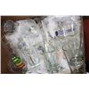 Image 1 : BOX WITH BEER MUGS, HIGHBALL AND BRANDY GLASSES