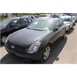 2003 INFINITY G35 VIN JNKCV51E83M300130