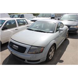 2000 AUDI TT VIN TRUUC28N9Y1052582