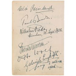 Bavarian Royalty and Opera Stars