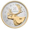 Image 1 : 5-ounce Pure Silver 25 Cent coin - "BIG COIN SERIES"