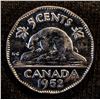 Image 1 : 1952 Canada Nickel - UNC++ Bright!