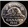 Image 1 : 1951 Canada Nickel - Low Relief - UNC+