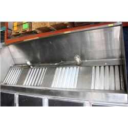 9FT. COMMERCIAL CANOPY W/ EXHAUST FAN &