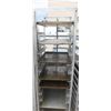 Image 1 : BAKERY RACK WITH 6 OVEN PANS