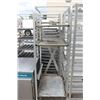 Image 1 : BAKERY RACK WITH 3 OVEN PANS