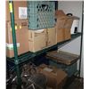 Image 1 : GREEN COMMERCIAL SHELVING RACK