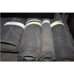 RUNNER MAT ( BLACK ) X4