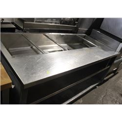4 WELL STEAM TABLE