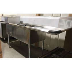 NEW DOUBLE STAINLESS STEEL SINK