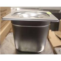 NEW 1/6 SIZE 6" DEEP INSERT WITH LID