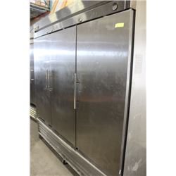 TRUE 3 DOOR STAINLESS STEEL FREEZER