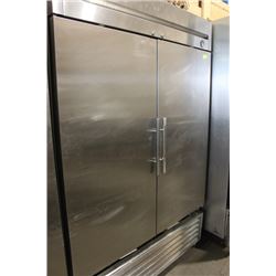 TRUE 2 DOOR STAINLESS STEEL COOLER