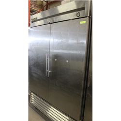TRUE 2 DOOR STAINLESS STEEL REFRIGERATOR