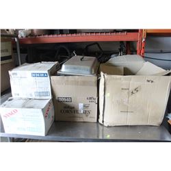 5 BOXES OF NAPKIN,TOILET PAPER AND PAPER TOWEL