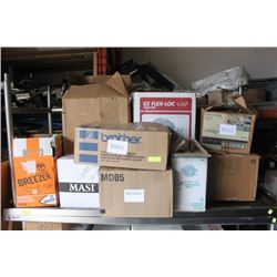 LARGE LOT OF BOXES (TOP SHELF) CAKE BAKING ,PREP,