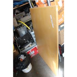 48" X 38" WOOD TABLE TOP ONLY