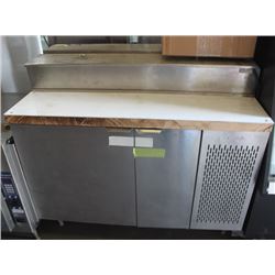 TWO DOOR REFRIGERATED PREP TABLE