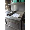 Image 1 : COMMERCIAL STOVE WITH 2 BURNERS, FLAT GRILL & OVEN