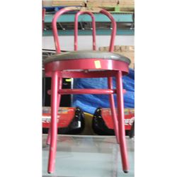 PINK ICE CREAM PARLOR CHAIR X 37